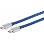 HDMI kabelis ShiverPeaks 77475-ETBCL, 5,0 m, chromuotos jungtys, greitas skaitmeninis vaizdo/garso perdavimas