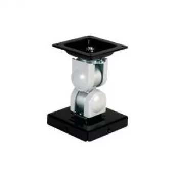 LCD laikiklis sieninis, 2 jungtys, 6 kg, 75 x 75 mm, pilkas