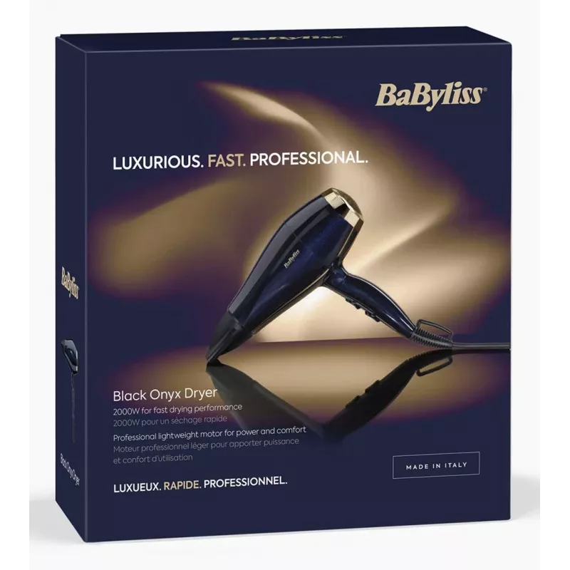 Plaukų džiovintuvas BaByliss 5911E 2000 W Juodas Auksinis
