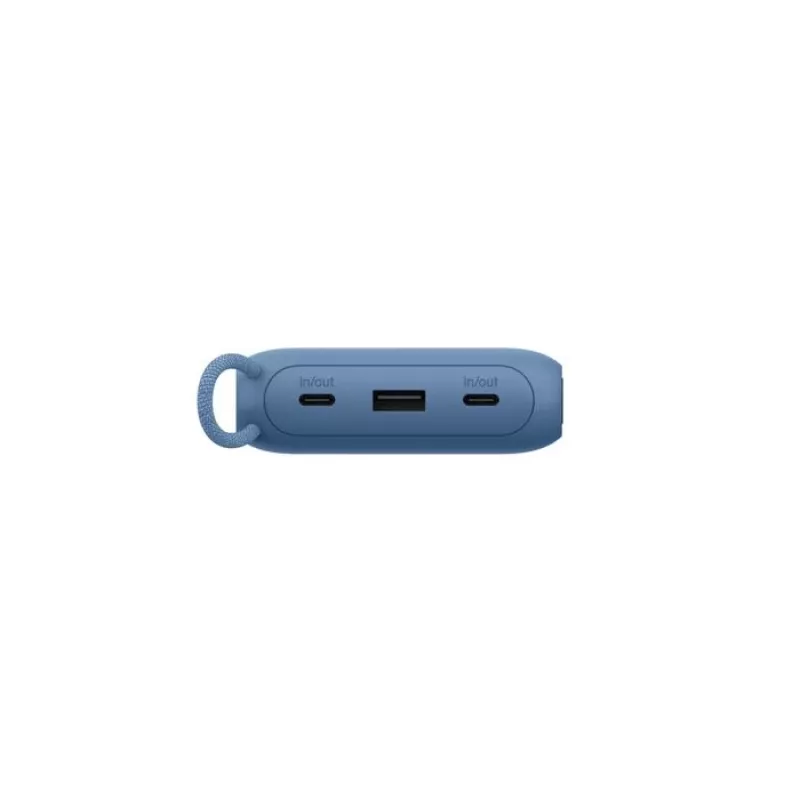 Powerbank Belkin BPB028hqBL 20000 mAh, 2× USB‑C, 1× USB‑A, mėlyna