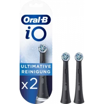 Oral-B 414612 dantų šepetėlio galvutė 2 vnt. Juoda