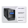 Qoltec Monolith UPS Double-conversion Online 0,65 kVA 360 W 2 AC lizdai