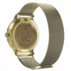 Išmanusis laikrodis Garett Verona 2 Gold Mesh su Bluetooth ir širdies ritmo matuokliu