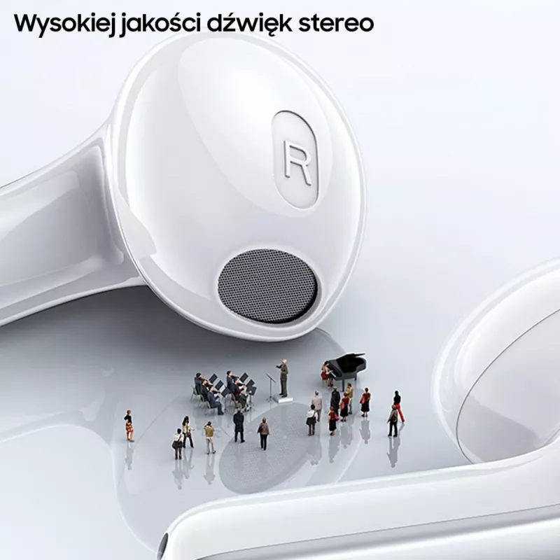 Ausinės USAMS TWSXH Series Dual Mic Wireless Mėlynos BHUXH03