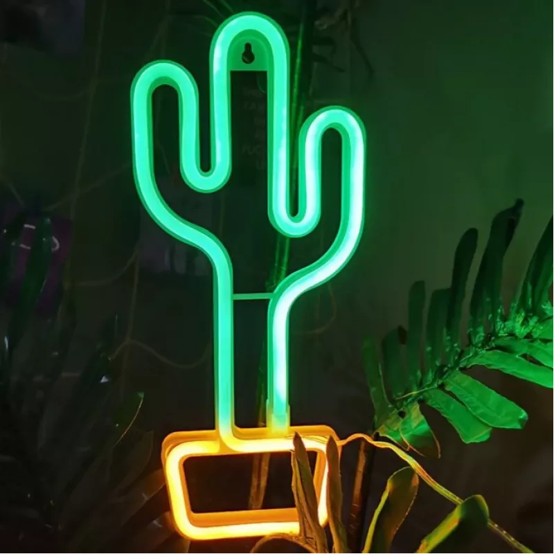 Dekoratyvinis neoninis ženklas MANTA SNL07GNT Cactus Green Yellow