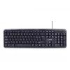 Gembird KBS-UO4-01 Klaviatūra ir pelė biurui USB QWERTY JAV anglų juoda