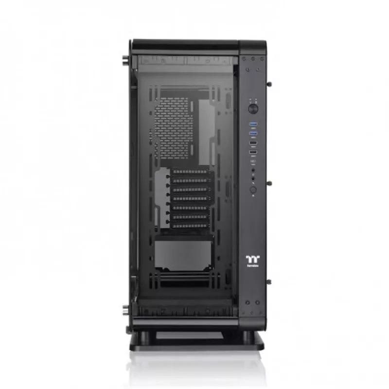 PC korpusas Thermaltake Core P6 Grūdintas Stiklas Midi bokštas Juodas