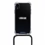 Dėklas Coros LOO004 iPhone XR 15,5 cm (6,1 colio) juodas permatomas