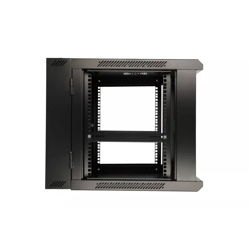 Extralink Rackmontuojama spinta 6U 600x600 AZH Juoda, montuojama ant sienos, atverčiamo tipo