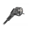 Maitinimo paskirstymo blokas LANBERG PDU-09E-0300-BK — 9x E tipo lizdai, 16 A, 220–250 V, 3 m laidas, 1U, 19 colių