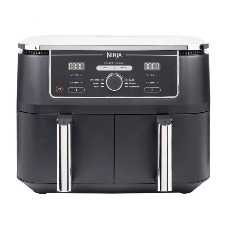 Kepimo krosnelė Ninja AF400EU Double 9,5 L 2470 W Karšto oro gruzdintuvė Juoda