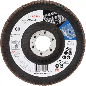 Bosch 2 608 606 923 kampinio šlifuoklio priedas metalui