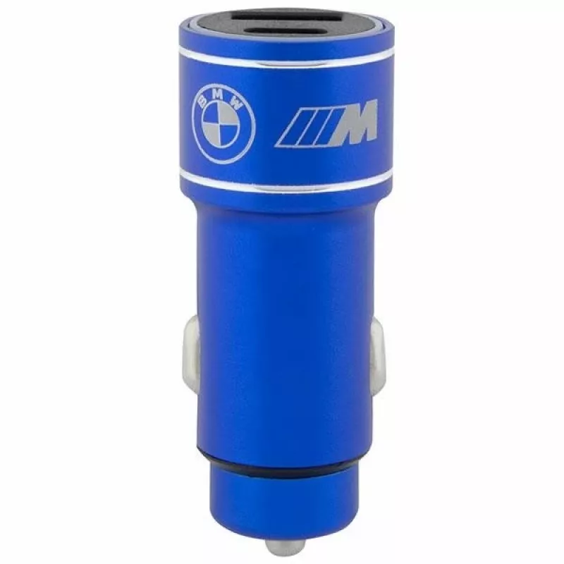 Automobilinis įkroviklis 20W PD-QC 3.0 Greitas Mėlynas