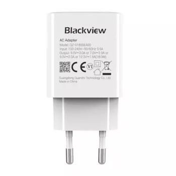BLACKVIEW CHAR-18W 18 W USB sieninis įkroviklis – kompaktiškas greitasis įkroviklis mobiliesiems įrenginiams