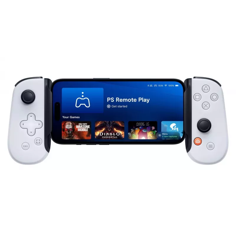 Žaidimų valdiklis Backbone BB-51-P-WS Pilka Balta USB, skirta PlayStation Xbox