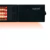 Infraraudonasis šildytuvas SUNRED RDS-15W-B Fortuna Wall 1500 W, juodas, IP55, sieninis