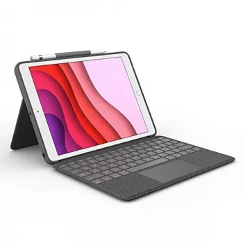 Klaviatūrinis dėklas Logitech Combo Touch, skirtas iPad 7, 8 ir 9 kartoms