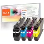 Peach Multi Pack su lustu, suderinamas su Brother LC-3217VALP