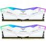 Teamgroup Delta RGB 32 GB (2x 16 GB) DDR5-6000 CL30 atminties rinkinys, baltas