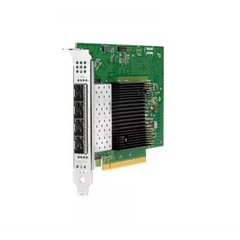 HPE Intel E810-XXVDA4 tinklo adapteris - PCIe 4.0 x16 - 25 Gigabit SFP28 x 4 - skirta Edgeline e920, ProLiant DL20 Gen10, DL325 Gen10, DL345 Gen10, DL360 Gen10