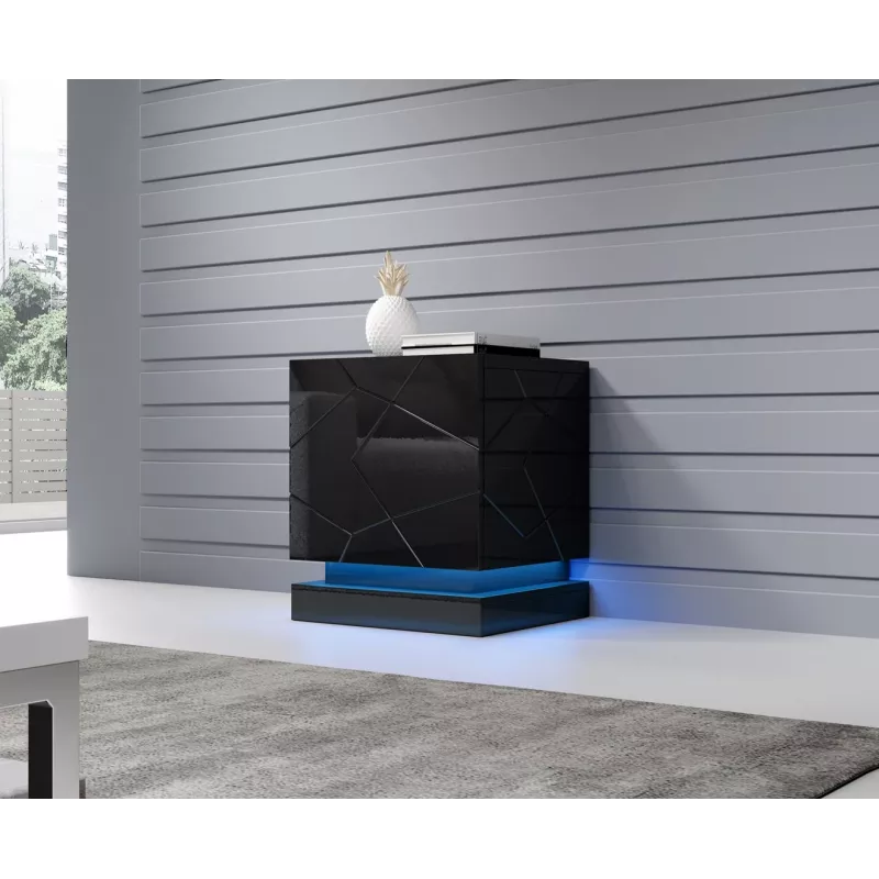 cama meble QIU spintelių apšvietimas, 2 vnt., RGB, paviršinis montavimas, maitinimas AC