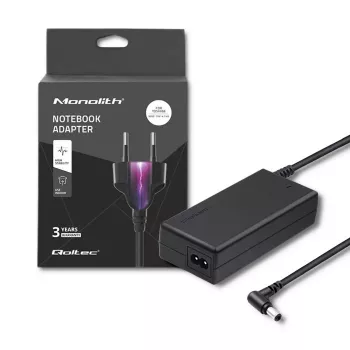 Qoltec 50090 90W maitinimo adapteris/inverteris, vidaus, juodas