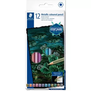 Metaliniai žymekliai Staedtler Metallic 146M C12, 12 spalvų