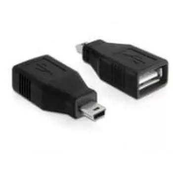 Lyties keitiklis DeLOCK 65277, mini USB → USB 2.0-A (moteriška)