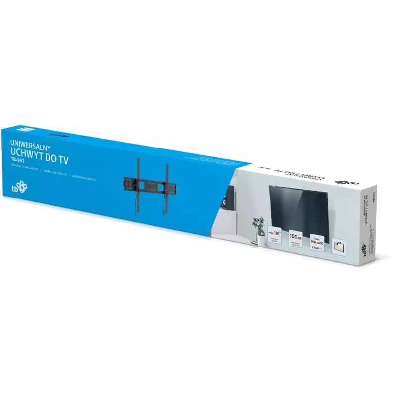 TV laikiklis TB TB-951, iki 120 colių, maks. 100 kg, VESA 900×600