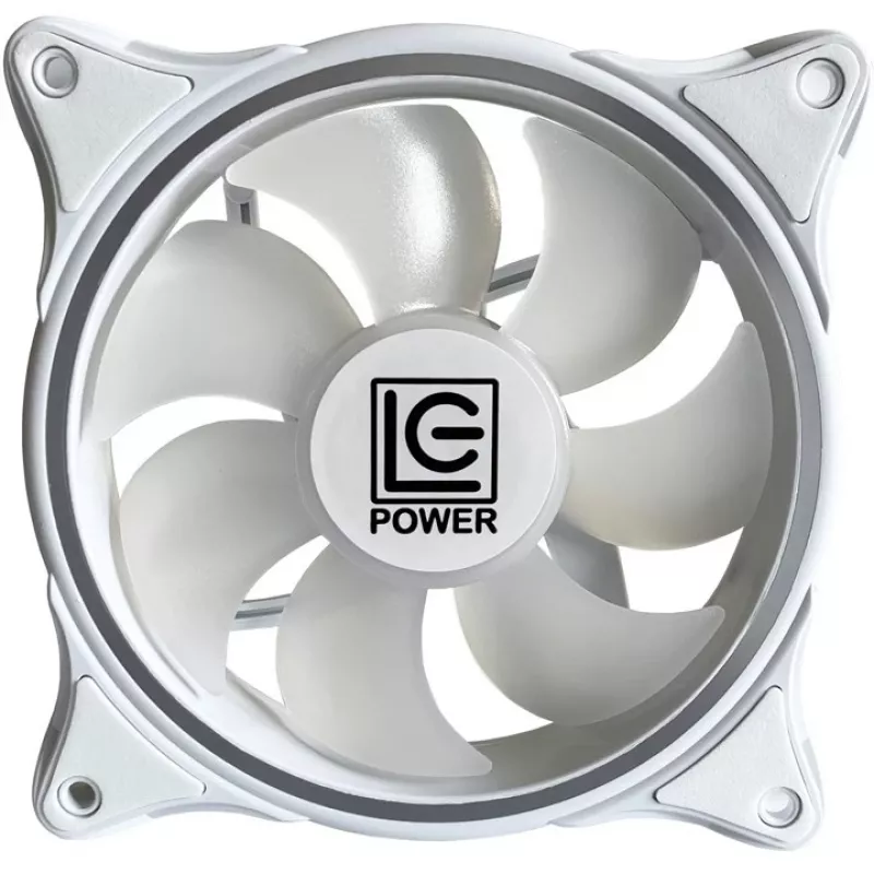 LC-Power LC-CF-120-ARGB-W 120mm ARGB korpuso ventiliatorius - Baltas