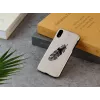 Apsauginis dėklas iPhone XR, man and wood, Indian Black, kietas korpusas
