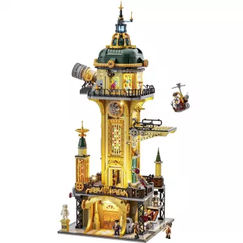 Steampunk apžvalgos bokštas, konstravimo žaislas