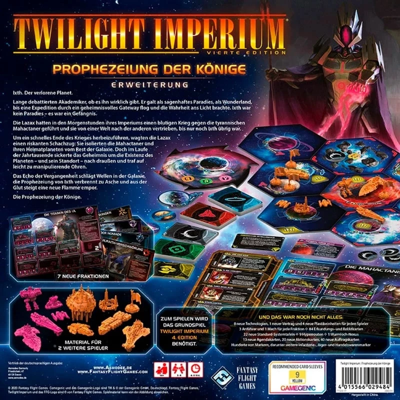 Twilight Imperium 4. Leidimas - Karalių Pranašystė, Stalo Žaidimo Plėtinys