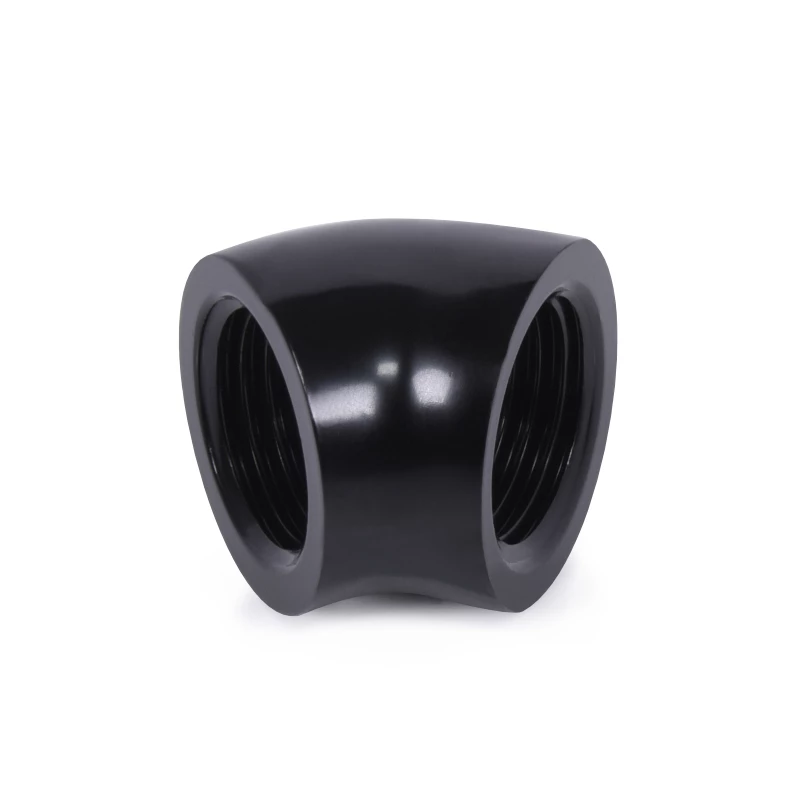 Alphacool 17592 žarnos jungtis, žalvaris, juoda, 21 mm
