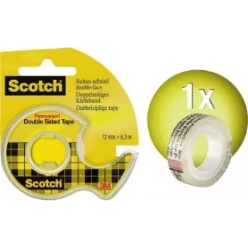 Scotch Doppels lipni juosta + dozatorius 12mm x 6,3 136D-MDEU