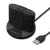 Qoltec 50632 lustinių kortelių skaitytuvas, USB 2.0, juodas, 1 m kabelis