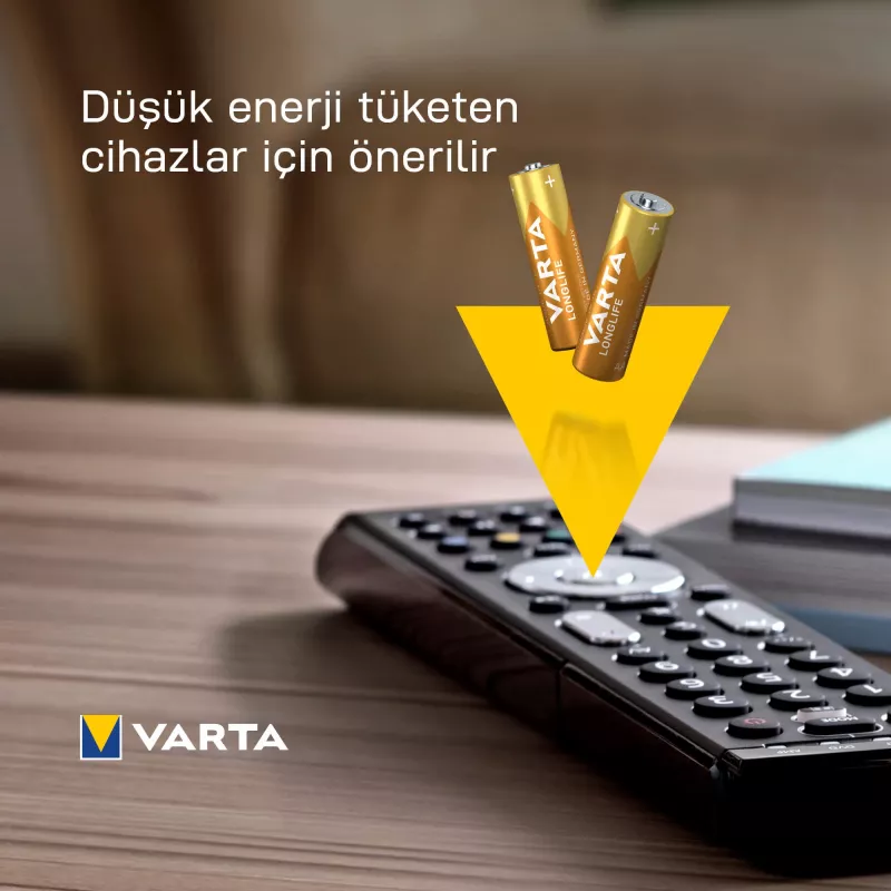 Varta Longlife Extra - Baterija 4 x AA tipo šarminė (04106101414)