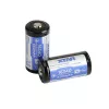 Įkraunama baterija XTAR 16340 (CR123) Li‑jon 3,7 V 850 mAh, 34 mm aukštis, 1,6 cm skersmuo