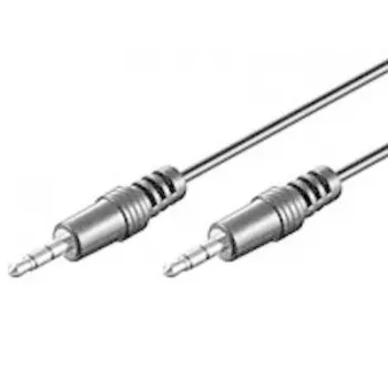 Audio kabelis 3,5mm lizdas-lizdas MediaRange MRCS140 1m juodas