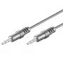 Audio kabelis 3,5mm lizdas-lizdas MediaRange MRCS140 1m juodas