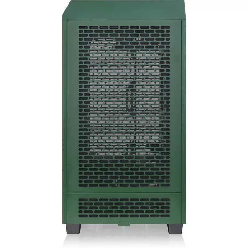 Thermaltake The Tower 200 Mini Tower korpusas, tamsiai žalias, grūdintas stiklas