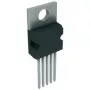 Žeminamasis (buck) keitiklis Texas Instruments LM2576HVT reguliuojamas 4–60 V įėjimas, 1,23–57 V išėjimas, TO-220-5