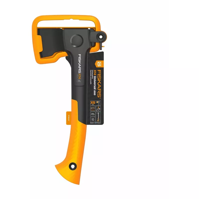 Fiskars 1069102 X14 Kirvis 355mm 750g Kaltinis Plieninis Ašmenys Ergonomiška Rankena