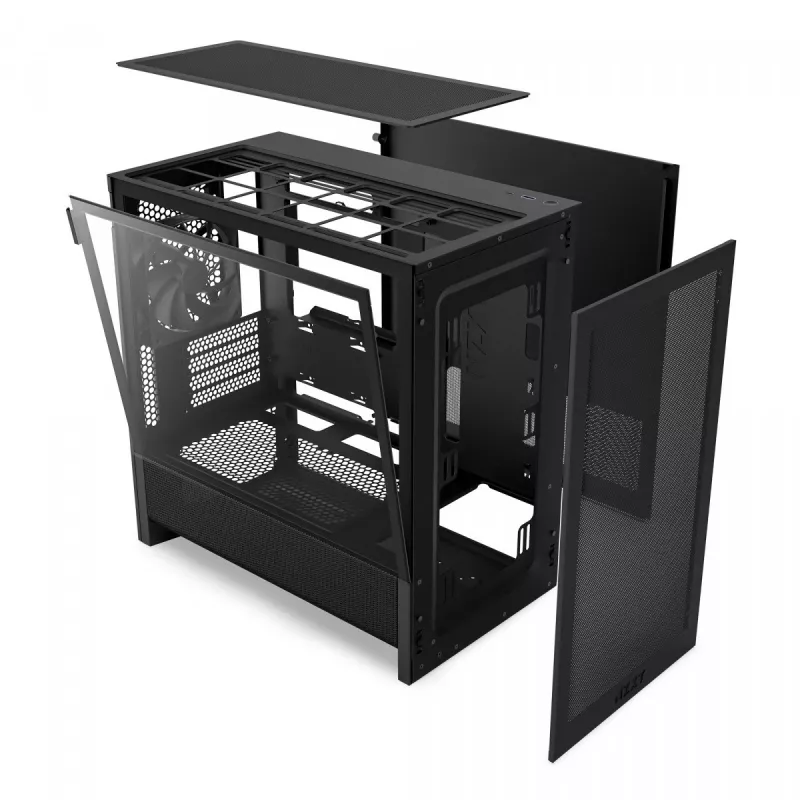 Korpusas NZXT H3 Flow Micro ATX - Juodas