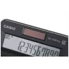 Stalinis skaičiuotuvas CASIO MJ-120D PLUS – 12 skaitmenų, baterija/saulė, 35 klavišai, mokesčių ir kvadratinės šaknies funkcijos, juodas