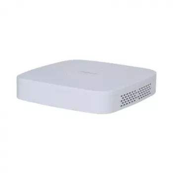 Tinklinis vaizdo registratorius DAHUA NVR2104-S3 4 kanalų, 1U, SATA HDD iki 16 TB, 1080p/720p, 12V/1,5A, baltas