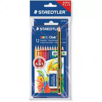 Spalvoti pieštukai Staedtler Noris Club 144 rinkinys