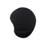 Pelėdos kilimėlis GEMBIRD MP-ERGO-01 su putplasčio riešo atrama, 240×200 mm, 4 mm storio, juodas