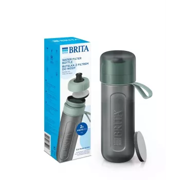 Brita Sportinis vandens filtro butelis Active tamsiai žalia, žalia