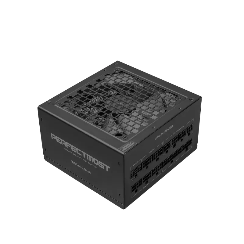 Maitinimo blokas DarkFlash PMT1050 Juodas – ATX PC PSU, 1050W, viena +12V magistralė